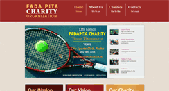 Desktop Screenshot of fadapitacharitytennis.org